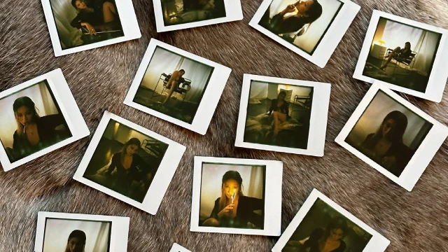 Atmospheric Polaroid-style instax