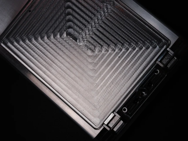 PF66 body — CNC machining detail